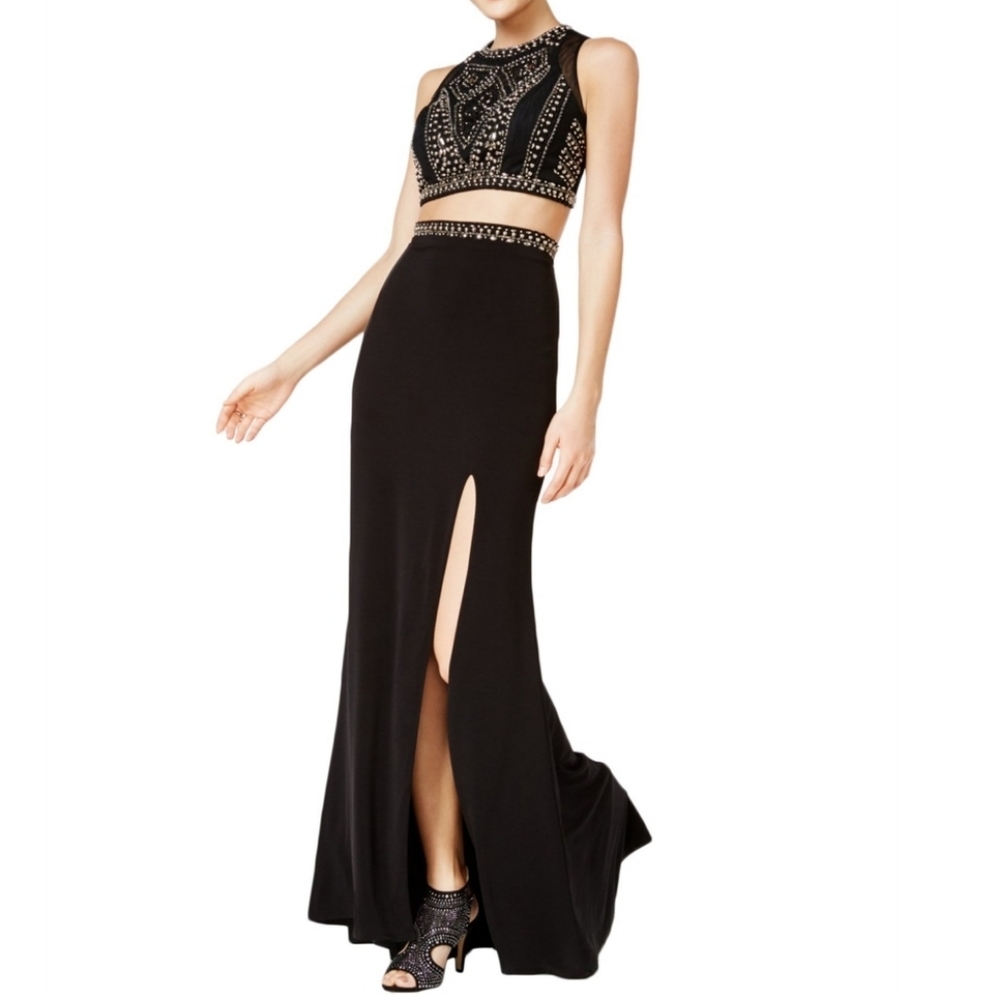 TLC Yes to the black 2 piece Dress